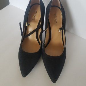 Michael by Michael Kors Black Mary Jane Stilettos